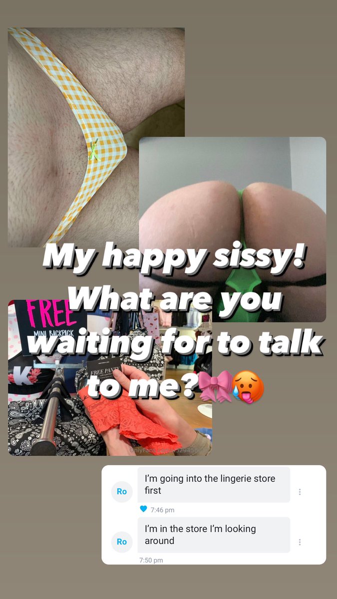 MistressIndiana's tweet photo. Happy slaves! And my wallet happy, today a slut came to me for a training session and we ended up going shopping! Panties, stockings and more stuff for my sissy slut! 🎀🔥

https://t.co/JUuuFDY1py

Cashapp
$mycash1889 https://t.co/54PuuDIOjn