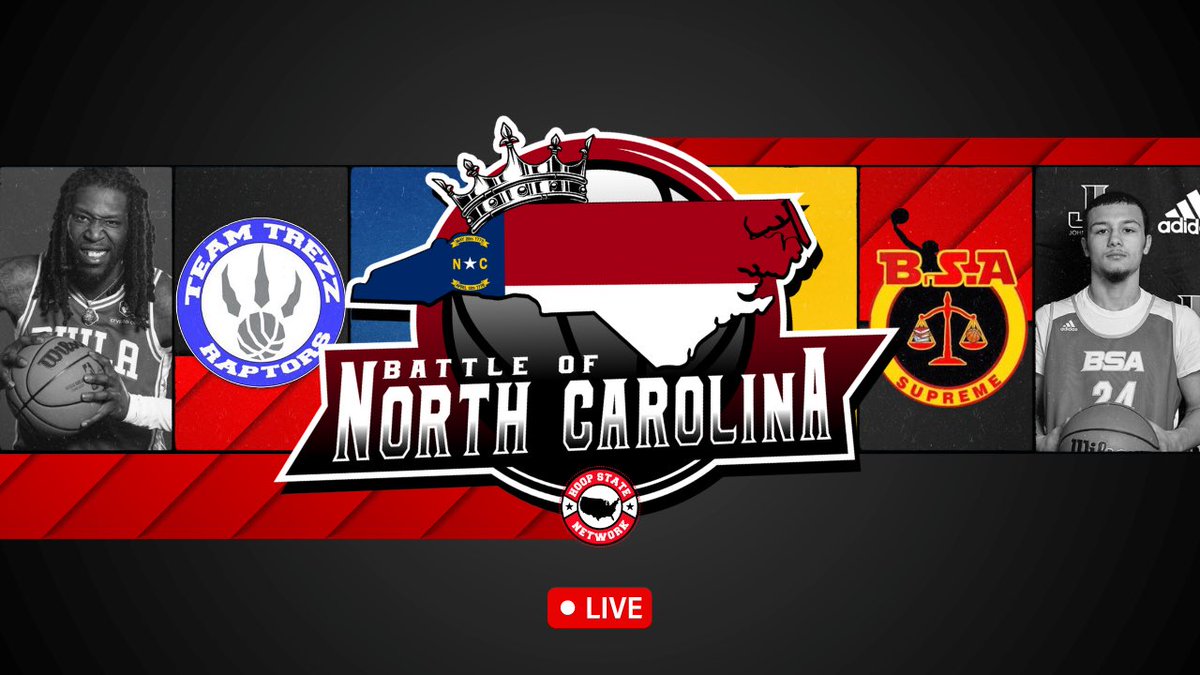 TheHoopState's tweet photo. 🚨WATCH LIVE🚨
Friday night 8:10PM @Battle4NC
@BSAsupreme2024
🆚 @CoachRod_Trezz
watch live🏀⤵️
https://t.co/GulgZWISji
#HoopState #HoopStateLive https://t.co/VTiasZd8yQ