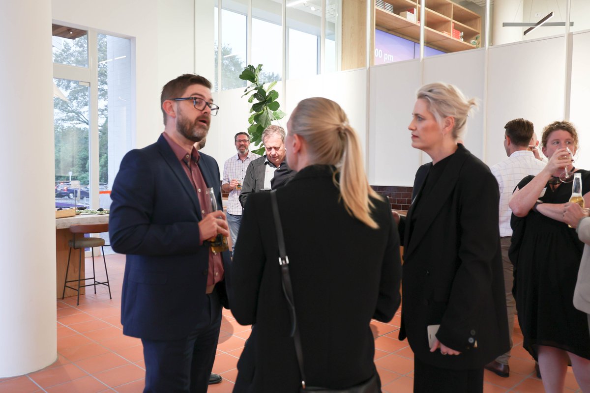 itpartnersnz's tweet photo. We'd like to thank everyone who attended the grand opening of our new office at Panama East on Wednesday.

It's exciting to have our very own designated event space in this new location🎤, and we're looking forward to hosting many more events in the future! https://t.co/ShF2lQDEDA