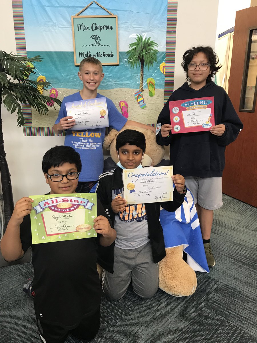 SMS 6th grade students worked hard this year to solve over 600 math problems in MATHia! 🌟 ⁦<a href="/smslearns/">smslearns</a>⁩ ⁦<a href="/SunnyvaleISD/">Sunnyvale ISD</a>⁩ ⁦<a href="/carnegielearn/">Carnegie Learning</a> ⁩