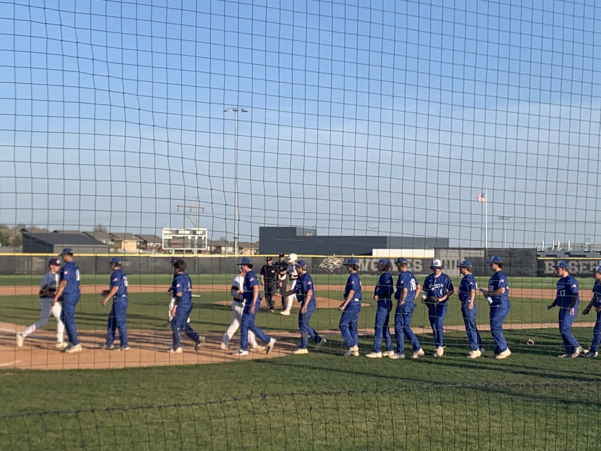 The Badgers advance to the B-1 Championship game with their 4-2 win over Nebraska City. Caden Anderson pitched a complete game and records the win. The team plays Elkhorn North tomorrow at ENHS at 5pm. Well done Badgers!