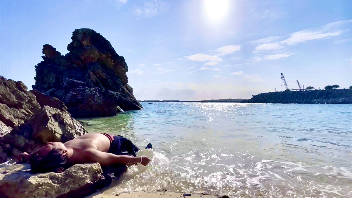 divercozy's tweet photo. 5月から沖縄の綺麗な海でビーチサウナ事業が始まってます！今日も最高にトトノウ！

#サウナ #ビーチサウナ #沖縄 #サウナー #レンタルサウナ　#テントサウナ https://t.co/lVwO1QMWFX