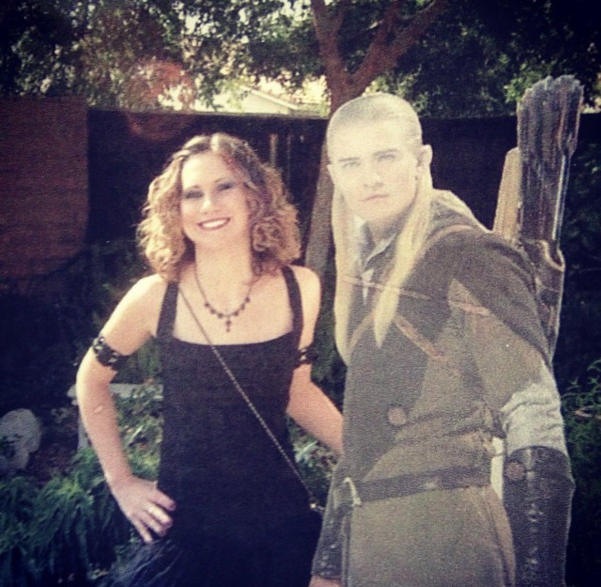 When I took a cardboard cutout of Legolas to my senior prom in 2004