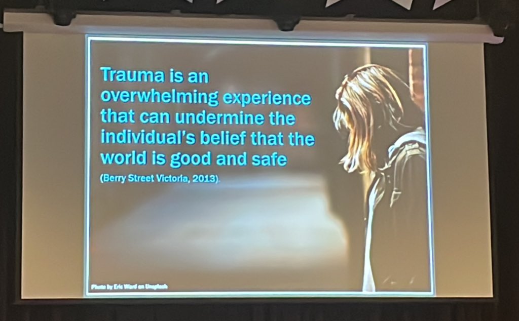 Trauma informed educational leadership with Dr Tom Brunzell @BSEMaus What do you encounter at your school? #urgency #haltsummit2023