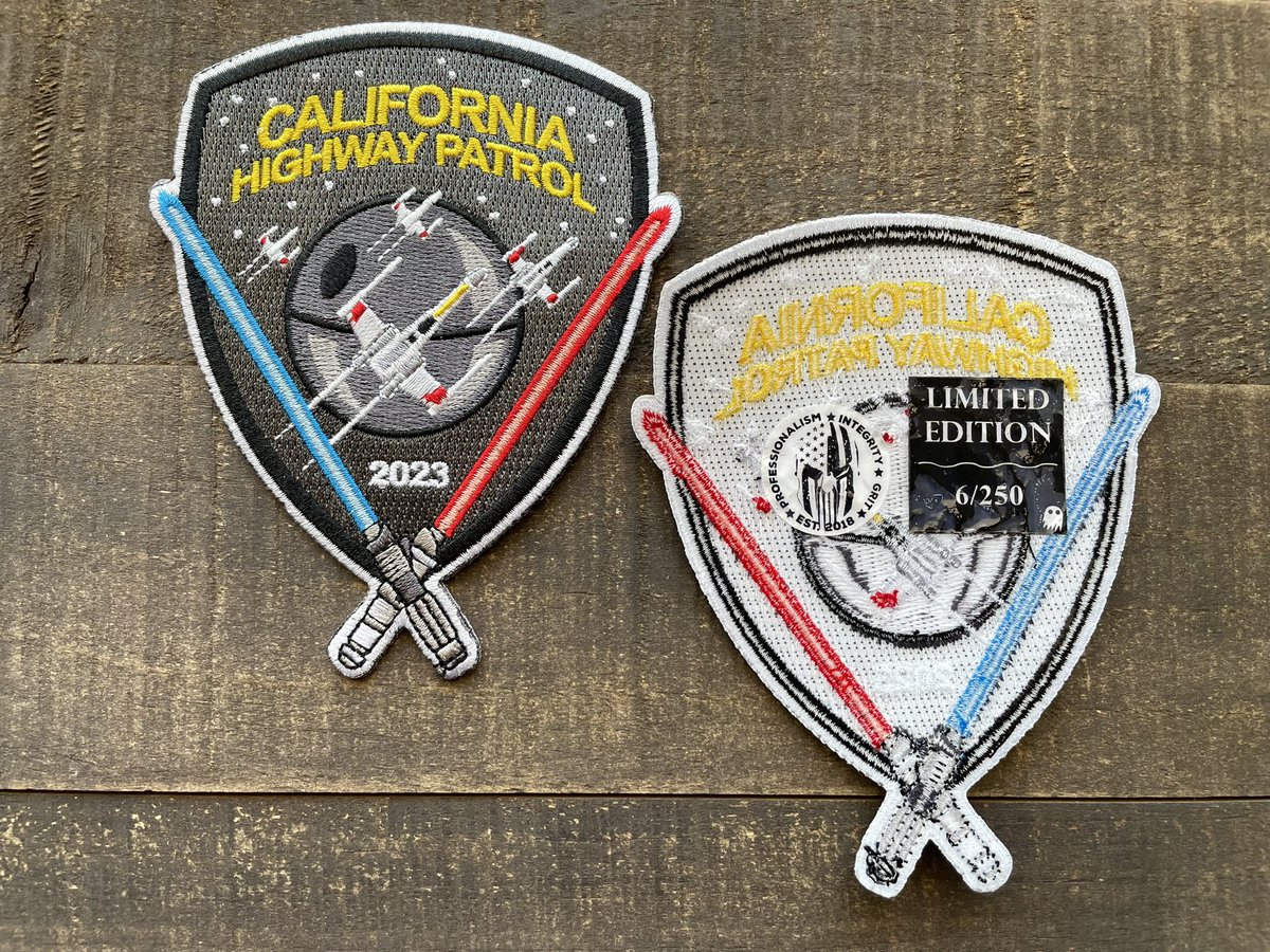 policelifeco's tweet image. NEW items inspired from a galaxy far, far away.  May the 4th be with you!

Certain items are limited quantities and only available until sold out.

Police Life Apparel 
policelifeapparel.com

#policelifeapparel #proLEO #patches #policemoralepatch #maythe4thbewithyou #maythe4th