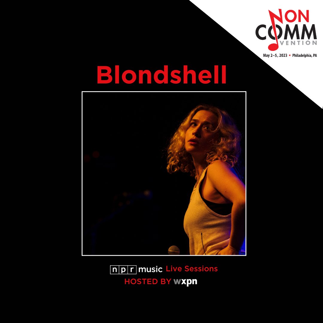 wxpnfm's tweet image. Rising artist @Blondshe11 brings her goth-rock sound to the @nrpmusic stage at 8:25 PM ET! Tune in IVE in 4K: XPN.org

#NONCOMM