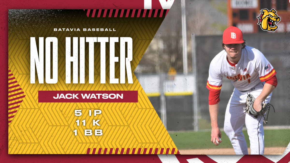 What. A. Day. Batavia beats Geneva on a Jack Watson NO HITTER!

Plenty of offense as well:
Woods: 4-4, 4RBI, 3 2B
Saul: 3 Run HR
Boe: 3 Run HR
Bland: 3-3, 3B

Back at it tomorrow at Geneva!