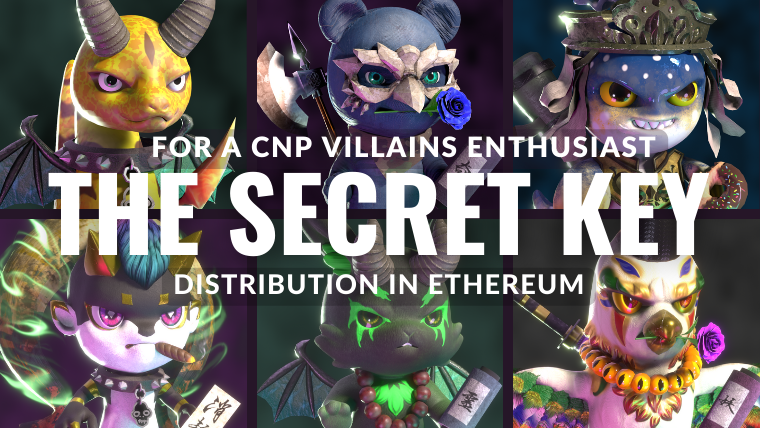 cocco_kouteikan's tweet photo. ＼✨CNP Villainsマニアの仲間へ✨／

コアファンの証としてデジタルアイテム『The Secret Key（秘密の鍵）』をお渡しします😈

✅用途：秘密
✅期限：5/5-5/12までに申請
✅条件：CNPVillainsとグッズの両方を持つ方
✅応募：秘密のアジト（オプチャ）にて
✅準備：メタマスクが必要

#CNPVN https://t.co/SprU3tkFh8