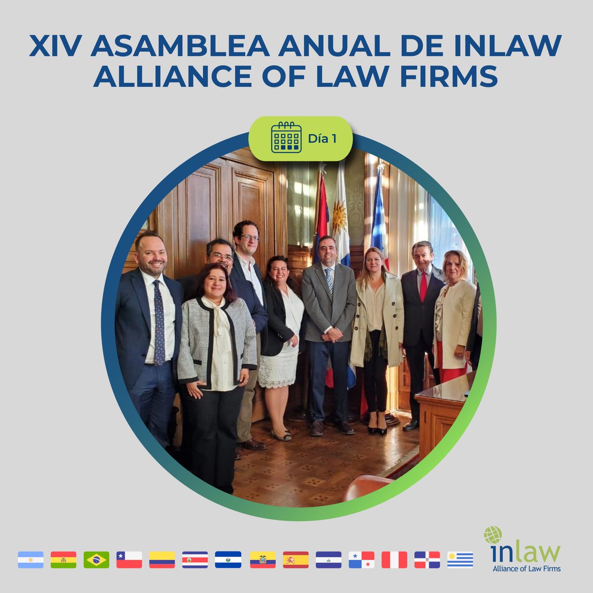 En el marco de nuestra XIV Asamblea Anual, visitamos el Palacio Legislativo de #Uruguay, donde tuvimos el honor de ser recibidos por el presidente de la Cámara de Representantes, <a href="/Sebandujar/">Sebastián Andújar</a>.
¡Muchas gracias por darnos la bienvenida!