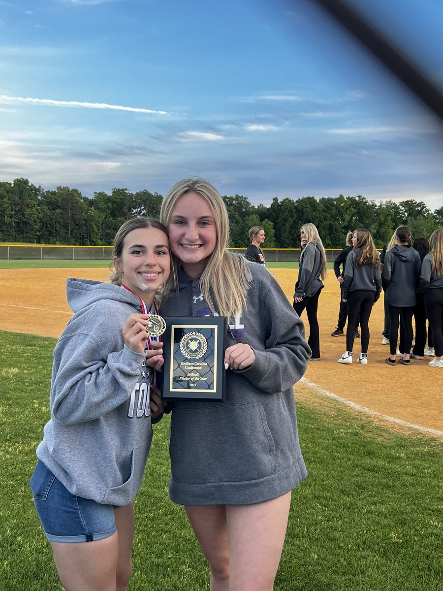 So grateful to be named the Southern Carolina 4A Pitcher of the Year!! Thank you to all my teammates, coaches, and especially parents who watched me grow into the person I am today! So excited for playoffs! <a href="/WoffordSoftball/">Wofford Softball</a> <a href="/SheriffGary453/">BanditsElitePremier-Simpson</a> <a href="/prhs_athletics/">Porter Ridge Athletics</a>