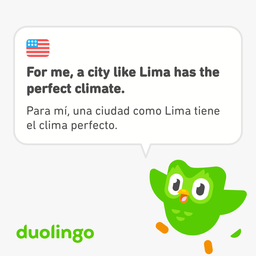 karimsr77's tweet photo. Ah, eso es porque @duolingoespanol  @duolingo no ha estado allí en pleno verano con el fenómeno del Niño Costero 🤣 https://t.co/3rPKogIoVp