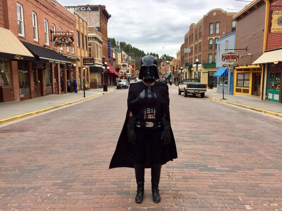 Okay, so we are a little bit late getting off the Super Star Destroyer, but we hope the fourth was with you today. #HistoricDeadwood #DeadwoodSD #HifromSD #MayThe4thBeWithYou