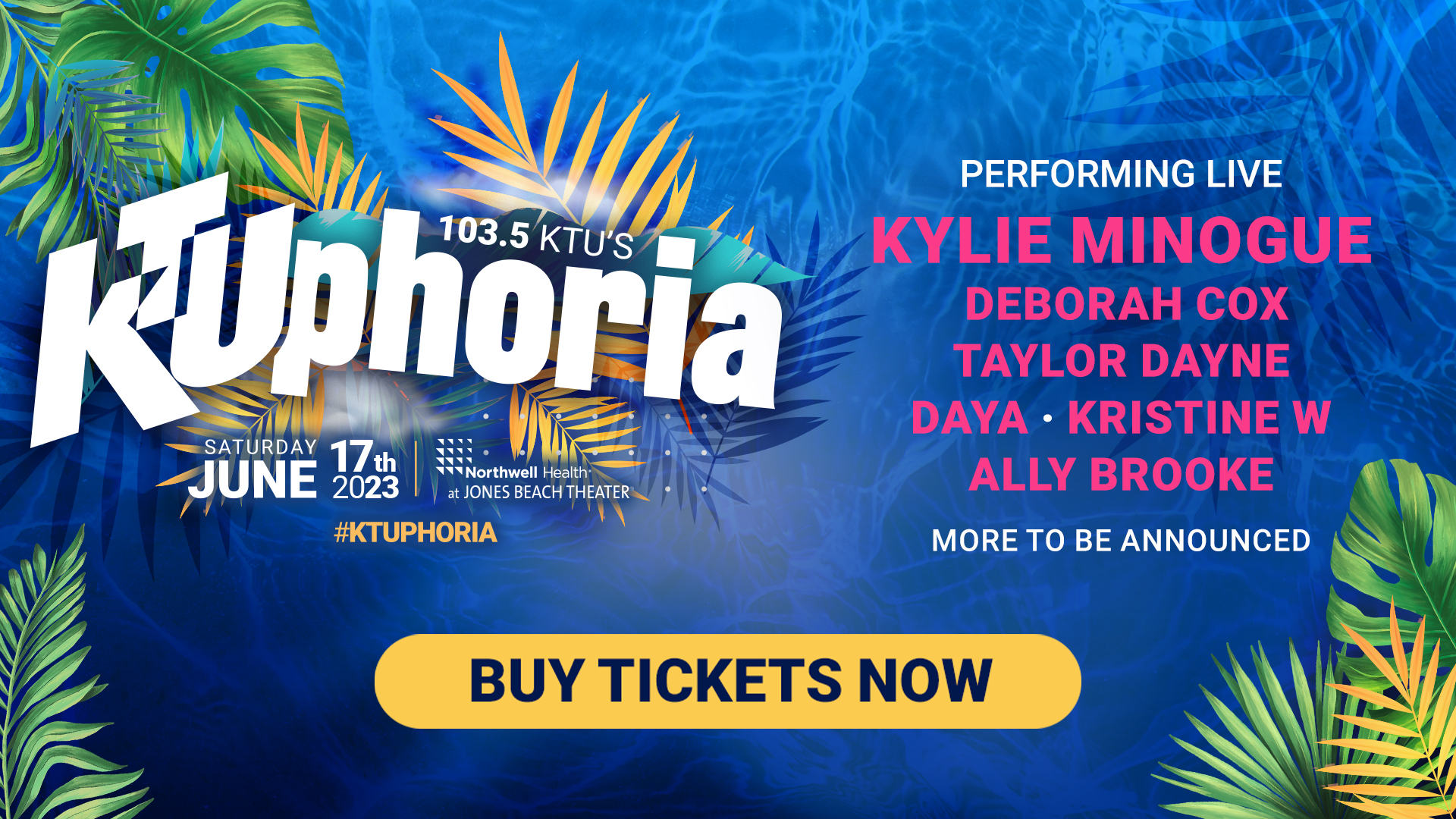 103.5 KTU on Twitter "🚨It's GO TIME 🚨 KTUPHORIA tickets 🎟 just went