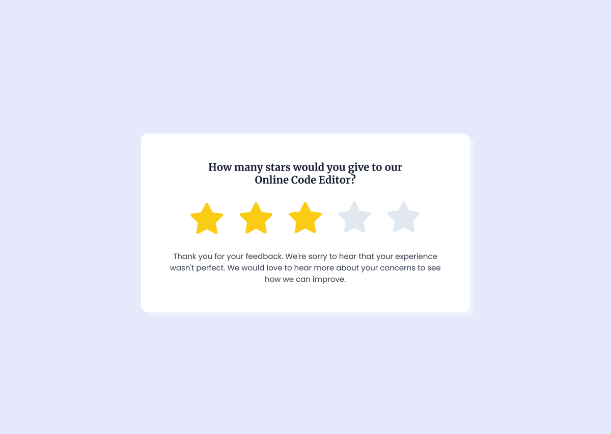 FrontendProHQ's tweet photo. Hey, Developers👋!

On Monday, we'll launch a new #FrontEnd Challenge on FrontendPro - a Star Rating Component🚀.

Perfect challenge for those looking to level up their #CSS &amp; #JavaScript skills.

Here's a sneak peek👀: https://t.co/1yCqCPQZDc
