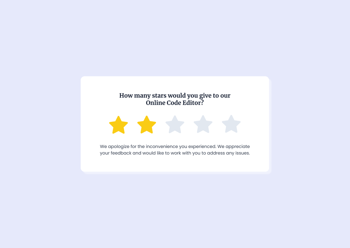 FrontendProHQ's tweet photo. Hey, Developers👋!

On Monday, we'll launch a new #FrontEnd Challenge on FrontendPro - a Star Rating Component🚀.

Perfect challenge for those looking to level up their #CSS &amp; #JavaScript skills.

Here's a sneak peek👀: https://t.co/1yCqCPQZDc