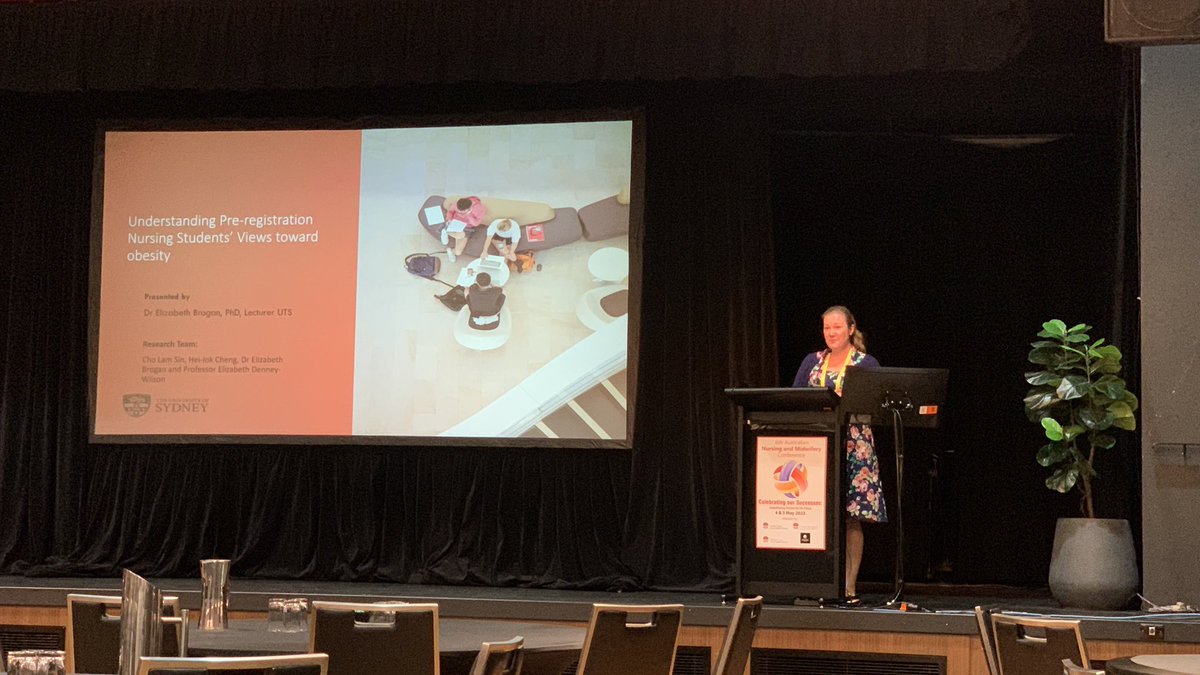 Informative presentations from <a href="/Dr_elizabrogan/">Dr Elizabeth Brogan</a> and @CarolynAntoniou at the <a href="/NAMCONFERENCE/">#ANMC23 Nursing & Midwifery Conference</a> well done. <a href="/utsSoNM/">UTS School of Nursing & Midwifery</a> #ANMC23