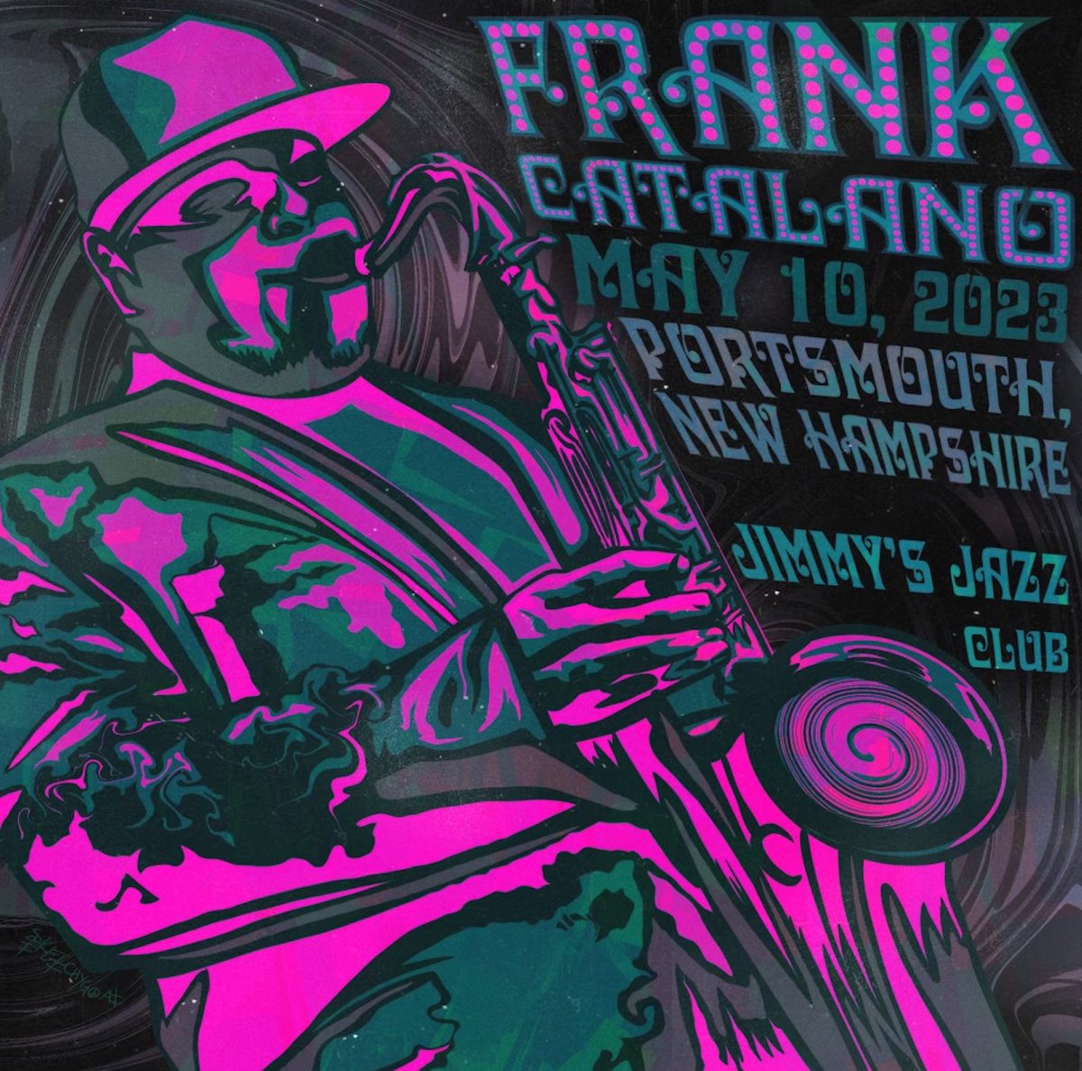 CatalanoMusic's tweet photo. #Portsmouth NH swing by @JimmysJazzBlues May 10 #FrankCatalano #Saxophonelife https://t.co/HRUTmaqfvi