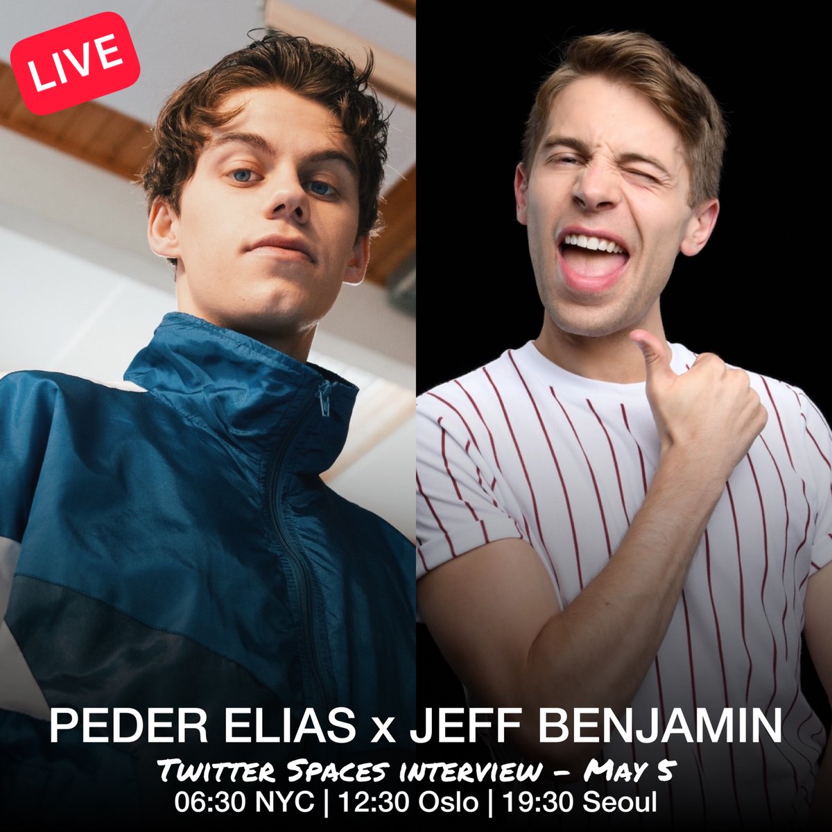 Let's welcome <a href="/peder_eliaas/">Peder Elias</a> to Twitter officially with a @TwitterSpaces to discuss the latest with his career, #Kpop collaborations and more stories like he shared here: tidal.com/magazine/artic…

Don't miss it—see you in a few hours! Set a reminder now! ✅

x.com/i/spaces/1YqJD…