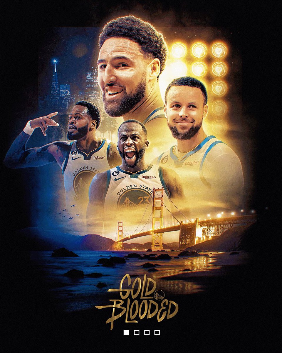 warriors's tweet photo. One down. Three to go.

#GoldBlooded https://t.co/Gj895eRzUl