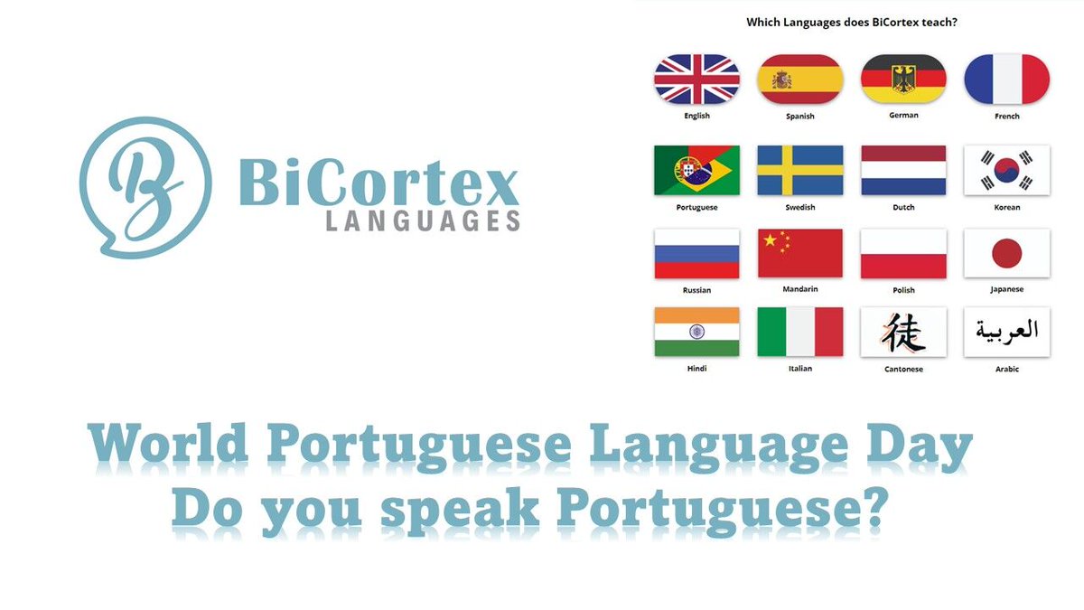 Today is the Portuguese World Language Day.

Eu falo português, e você?

#portugueselanguage