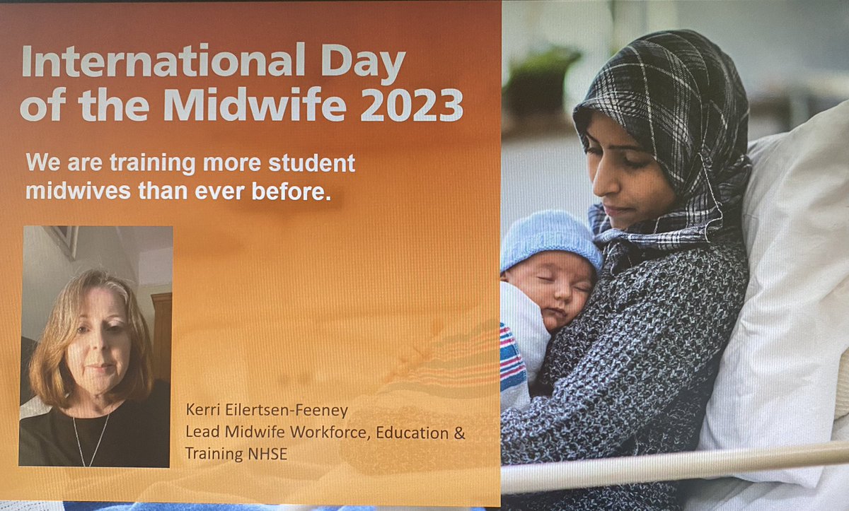 #IDM2023  today we celebrate each other and share the inspirations of why we wanted to become midwives. <a href="/LisaAJesson/">Lisa Jesson</a> <a href="/lucyjohnson_NHS/">Lucy Johnson</a> <a href="/0801Gabby/">Gabby Cocking</a> <a href="/neesharidley/">Neesha Ridley</a> <a href="/Young6Lesley/">Lesley Young, RN/RM, Bsc(hons), Queens Nurse</a> <a href="/lakeland_sarah/">Sarah Lakeland RM</a> @John <a href="/RickyHurley14/">Ricky Hurley</a> <a href="/FelipeMidwife/">Felipe Castro Cardona</a> <a href="/Jessreadmidwife/">Jessica Read</a> <a href="/Liz_HEE/">Liz Fenton OBE RN, QN</a>