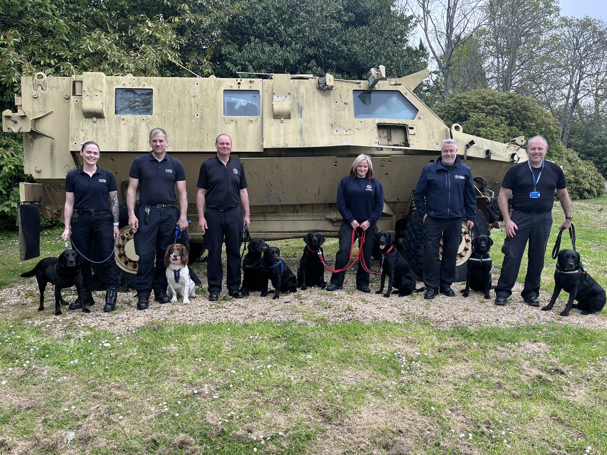 HertsFireDog's tweet image. Big thanks to @HantsFireDogs for arranging the use of a fantastic venue for our #FireInvestigation search dog CPD training day yesterday 🐾 🎾 👏 #FireDogs #SearchDogs #WorkingDogs #DogsWithJobs #Training #TheNoseKnows