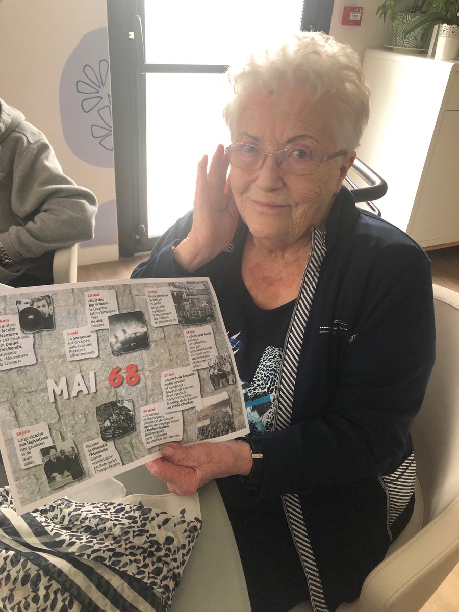 « Raconte moi ton mai 68 »
Aux <a href="/SenNoisyleGrand/">Senioriales Noisy le Grand</a> Souvenirs et anecdotes !