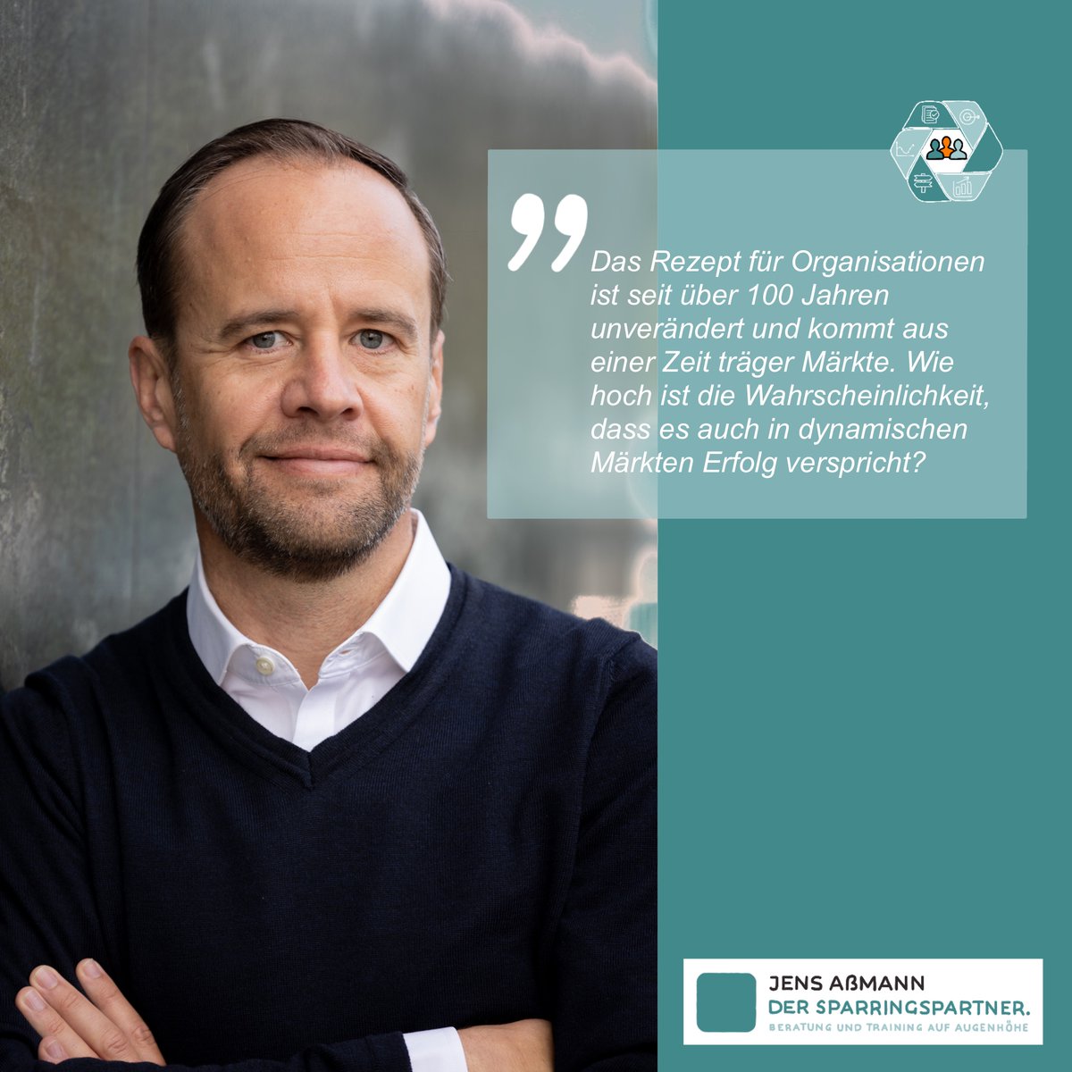 Wollen wir Arbeit wirklich weiterhin nach einem über 100 Jahre alten Rezept organisieren?

Hier geht's zum Impulsvortrag "Warum wir Arbeit nach 100 Jahren neu organisieren und verschwenderisch statt effizient werden müssen"
lnkd.in/ezKUSvXJ

#DerSparringspartner