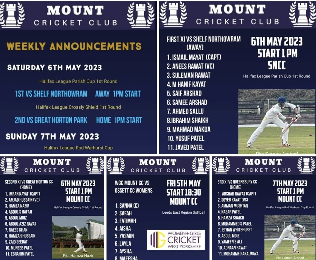 WGCricketNHudds's tweet photo. WG at Mount CC all set. 

#batleysoftballcricket #mountcc #cricketclub #cricket #womenincricket #girlscricket #hergametoo #yorkshirecricketboard #wgcnorthhudds #batleyninjas #readysteadyactive https://t.co/JVVHWtCmDa