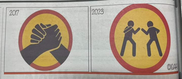 How things change fast