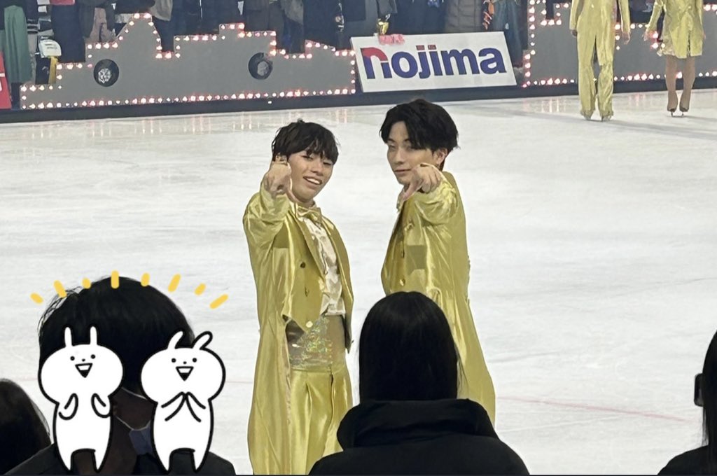 daikince's tweet photo. 最高に格好良かった
スケーティングもパフォーマンスも大好きすぎました♚

よーじ、つねくん、お疲れさまでした!!
(ง*˙꒳˙)ง https://t.co/Zq2x1InPcz