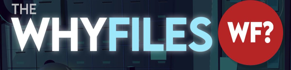 ShrimpTeslaLong's tweet image. “The Why Files” is amazing.
#TheWhyFiles