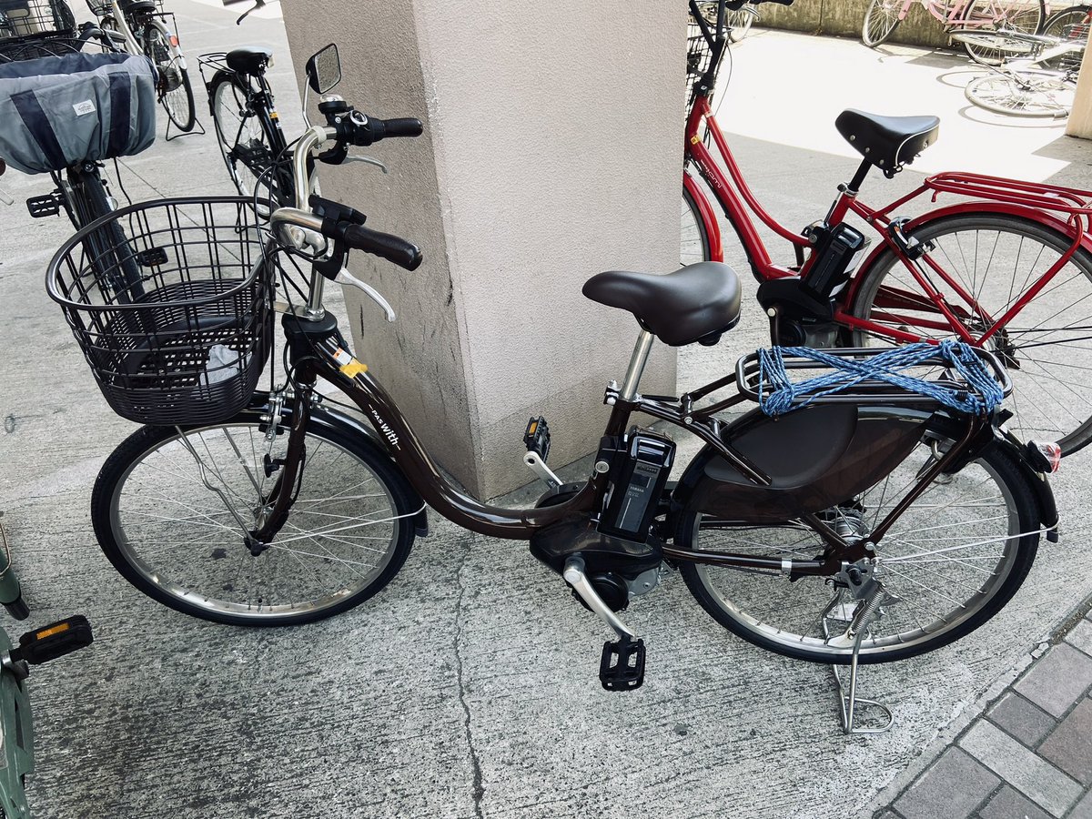 実家に帰ったら電動アシスト自転車があった