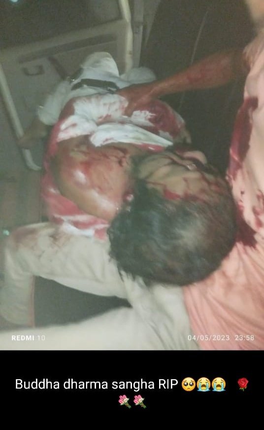 ranbirchakma7's tweet photo. I strongly condemn the brutal attack and murder of Dg. Amit Kumar Chakma, Ex-CEM & MDC of CADC by some miscreants at Lokhisury village last night.
He was the BJP official candidate from 15-Rengkashya MDC
#11thCADCGeneralElections2023
#JusticeForAmitKumar
@sambitswaraj https://t.co/w4OeKDTQqc