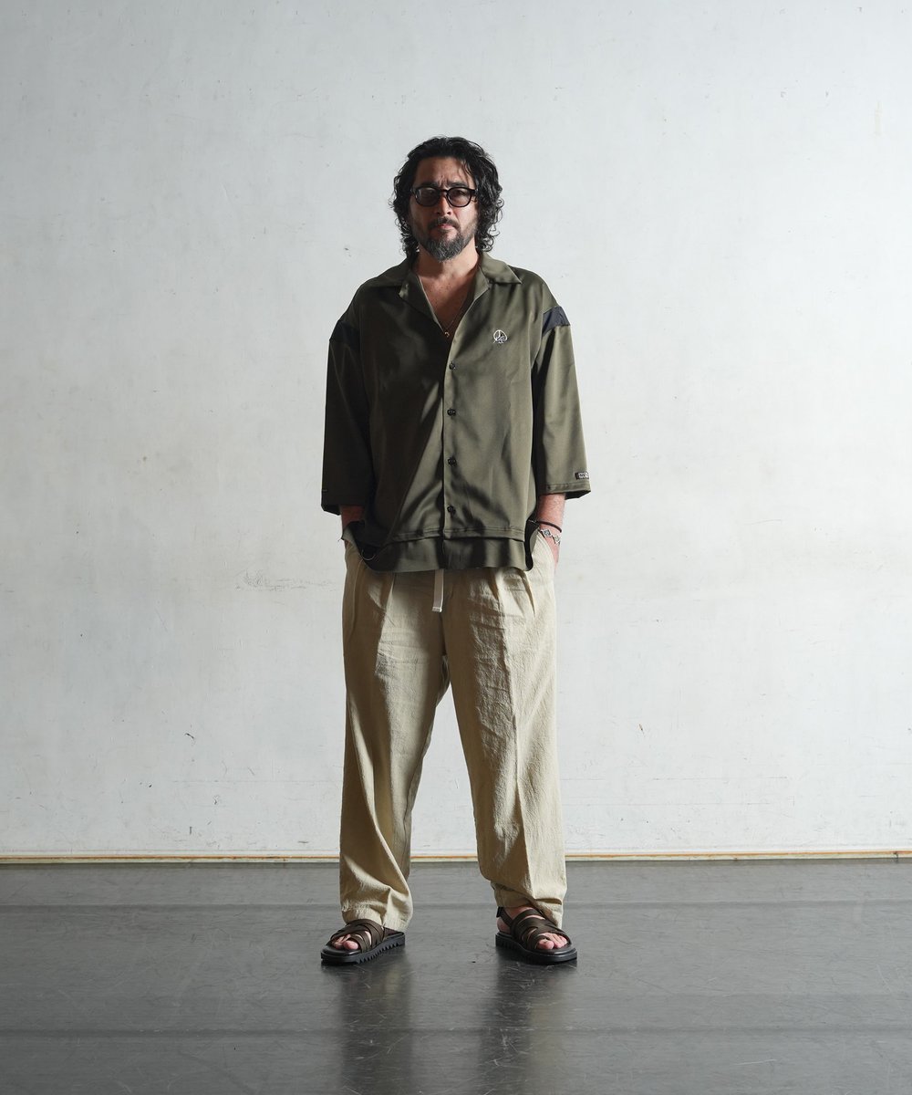 phase_next's tweet image. PROPA9ANDA x SMACK ENGINEER collaboration   
&quot;SHINY BOWLER SHIRT&quot;  

KHAKIラスト1点です。 お見逃しなく!!! 
item.rakuten.co.jp/whn/p66014/