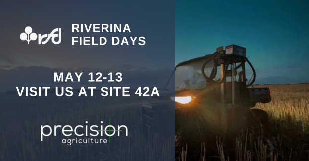 AgPrecision's tweet photo. RIVERINA FIELD DAYS:
Are you heading to the Riverina Field Days?
Be sure to stop by, say hi and talk to us about all of your topsoil and deep soil nitrogen testing needs.
#precisionagriculture #weknowsoil #topsoiltesting #subsoiltesting #soil #soilscience #cropping #pasture https://t.co/KL1bYoS8fc