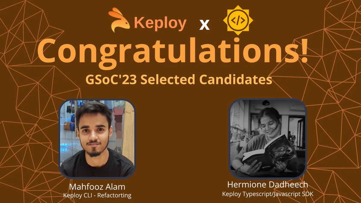 Keploy GSoC'23 Candidates