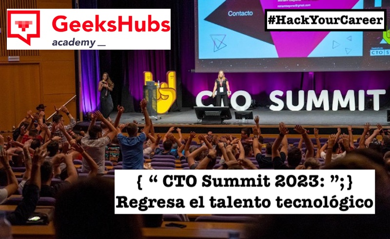 chemaalonso's tweet photo. El lado del mal - CTO Summit 2023: Regresa el talento tecnológico #HackYourCareer https://t.co/nG8oizJhEd @geeks_academy #CTOSummit https://t.co/ZqF0KDFpma
