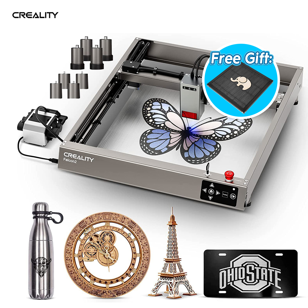 2023 New | Creality CR-Laser FALCON2 22W Shop now and get a FREE Honeycomb Aluminum Plate🎁: creality3dofficial.com/products/cr-la… ✨Triple Monitoring Systems ✨Thicker Cutting with Stronger Power ✨Magical Colorful Engraving ✨Higher Productivity ✨Groundbreaking Integrated Air Assist