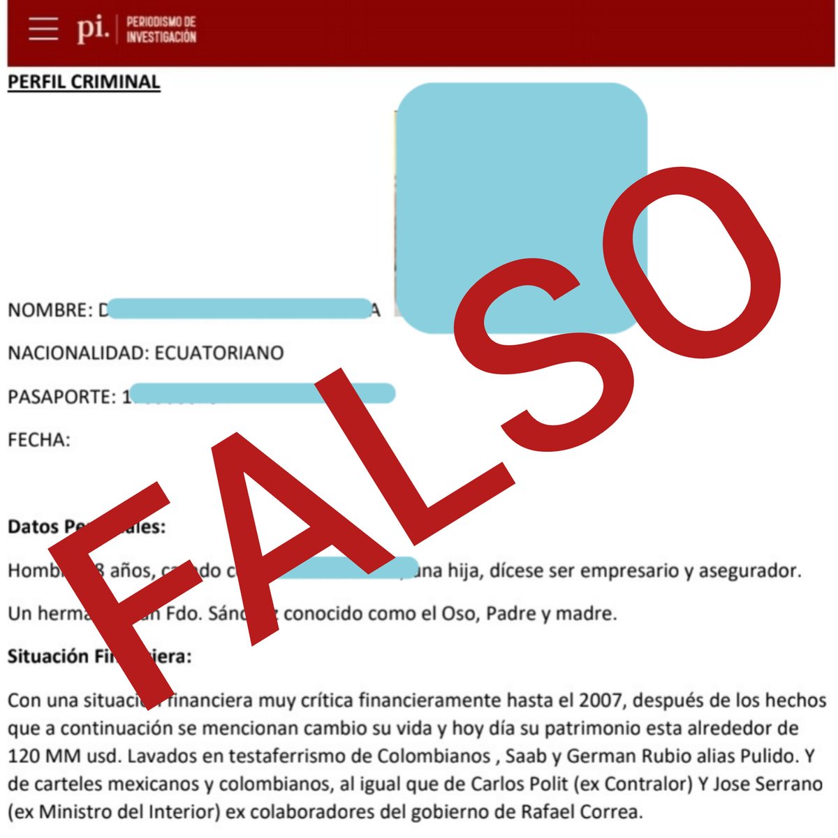 Pinvestigacion3's tweet photo. #URG Circula información con imagen de nuestro medio. Aclaramos que todo contenido generado por #PI se encuentra en nuestro portal y redes . No nos responsabilizamos por material fuera de nuestros canales oficiales. #SomosPI https://t.co/aydKZcUt9f