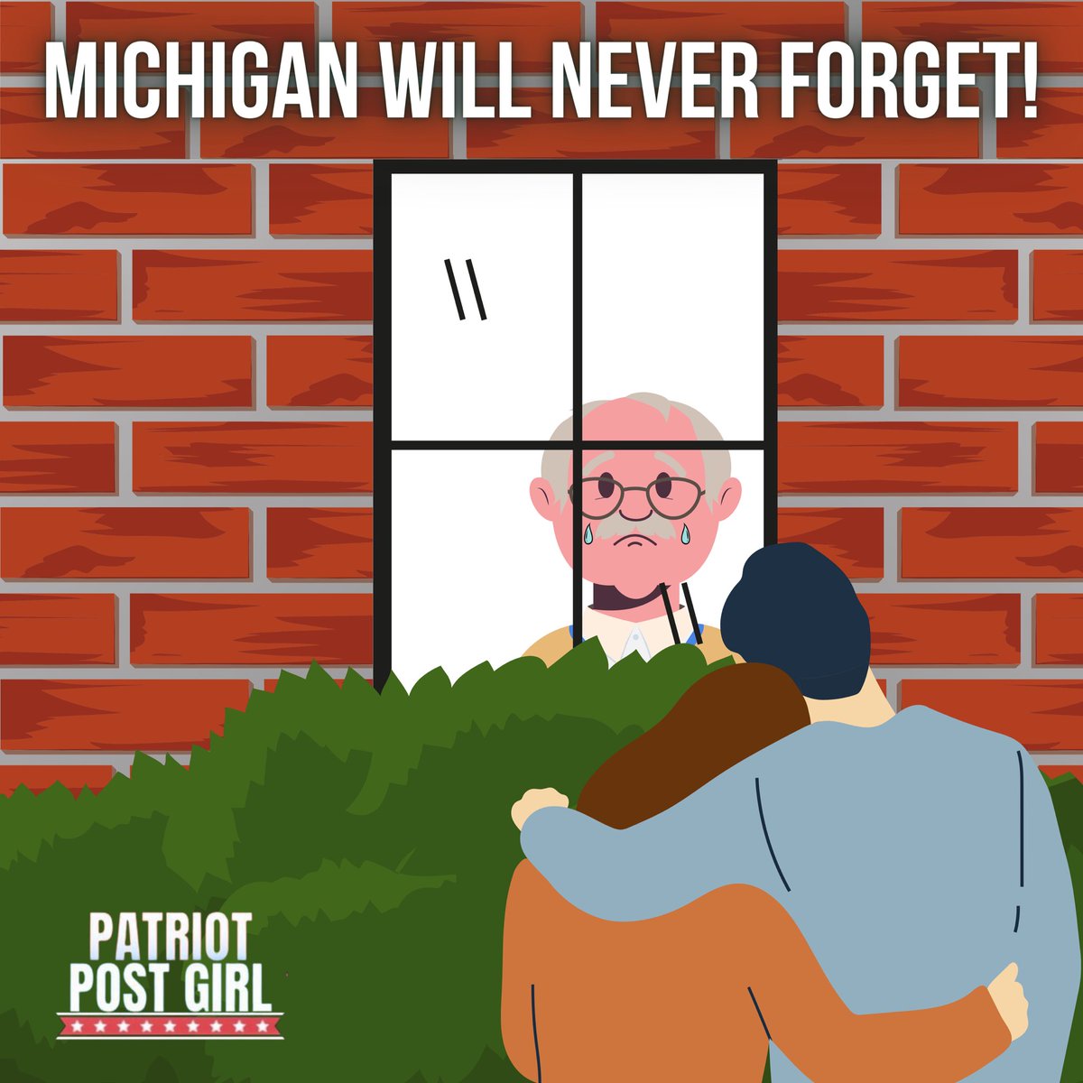 PatriotPostGirl's tweet photo. “Michigan nursing homes repeatedly failed early in the pandemic to isolate patients with COVID-19, provide minimum levels of care and disclose infections when they occurred,” according to The Detroit News today. Governor Whitmer’s nursing home policy of putting COVID-infected patients into nursing homes had deadly consequences. There is also no recourse, due to protections provided to nursing homes, for the families of these victims to seek financial compensation for their loss. Michigan will never forget what happened to our seniors, but more importantly, we can’t let Governor Whitmer forget. Her egregious decisions cost people their loved ones, and in many cases, no chance to even say goodbye.
https://t.co/CPMa4RCiCV