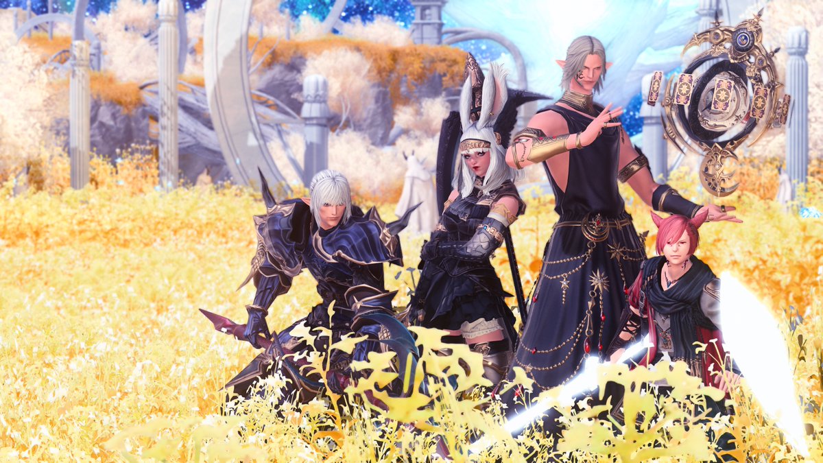 LizagnaNoodles's tweet photo. #EndWalkerSpoiler #EndWalkerSpoilers #FFXIV 

I guess it's really time to say the end? Doing the dungeon before the trial...wish me luck? Of course I had to bring my best boys. https://t.co/kQnOeqqHPL