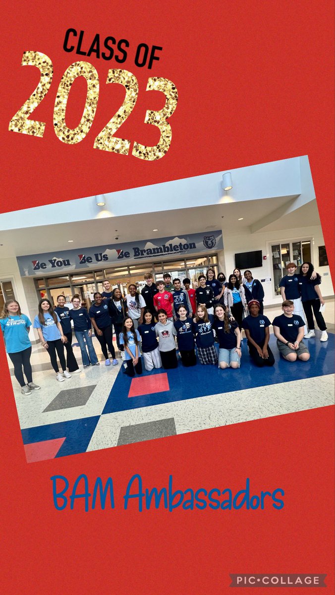 Spring in 8th grade. I love it - because I get to see amazing young adults come full circle after three years.  To watch these 8th graders leaders in action today - the future is bright, friends.  Don't worry - they've got this. <a href="/BAM_MS_Official/">Brambleton Middle</a> <a href="/BamCounselors/">BAM_Counselors</a>