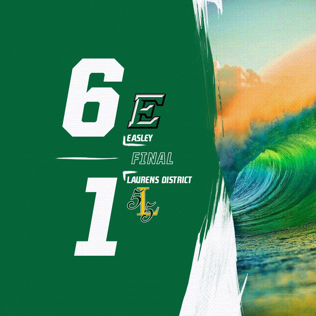 Unbelievable game tonight at Laurens.  1-0 🌊 headed to the top of the 7th and the ladies tack on 5 to get the win and advance.   <a href="/emily_morgan4_/">Emily Morgan</a> (7-2) throws a complete game with 6k’s.  We play at Riverside tomorrow night at 6:30.  <a href="/EHS_GamedayLIVE/">EHS_Gameday</a> <a href="/bnimmons59/">Bru Nimmons</a> <a href="/SCHSL/">SCHSL</a>