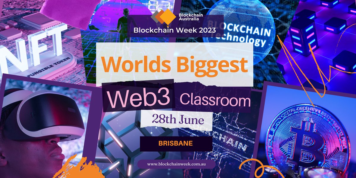 It's my birthday.  

We're sitting at 25% of the population into Crypto. Let's double it.  

No Gifts.  

Instead, I am asking the 🇦🇺 #blockchain #Crypto and #Web3 industry to send friends &amp; fam to the Worlds Biggest Web3 Classroom on June 28th in Brisbane!