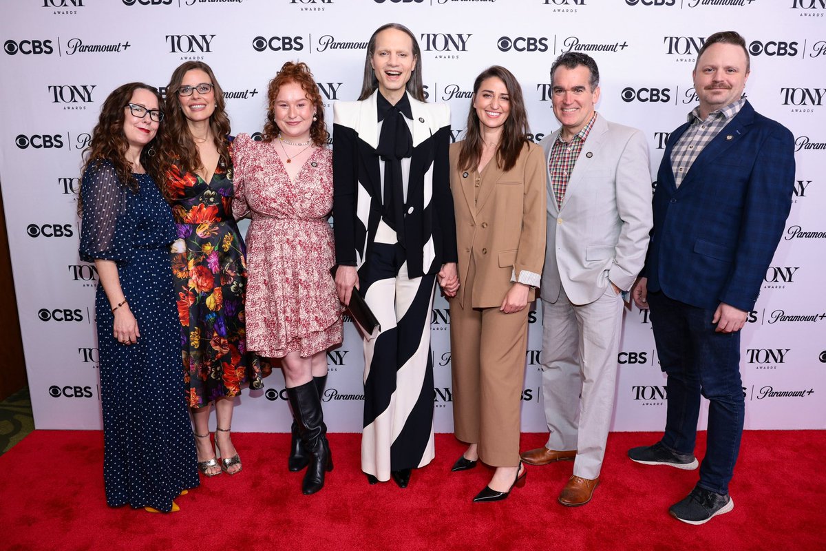 They’re magic! Our Into the Woods family at this morning’s @TheTonyAwards Meet the Nominees event ✨