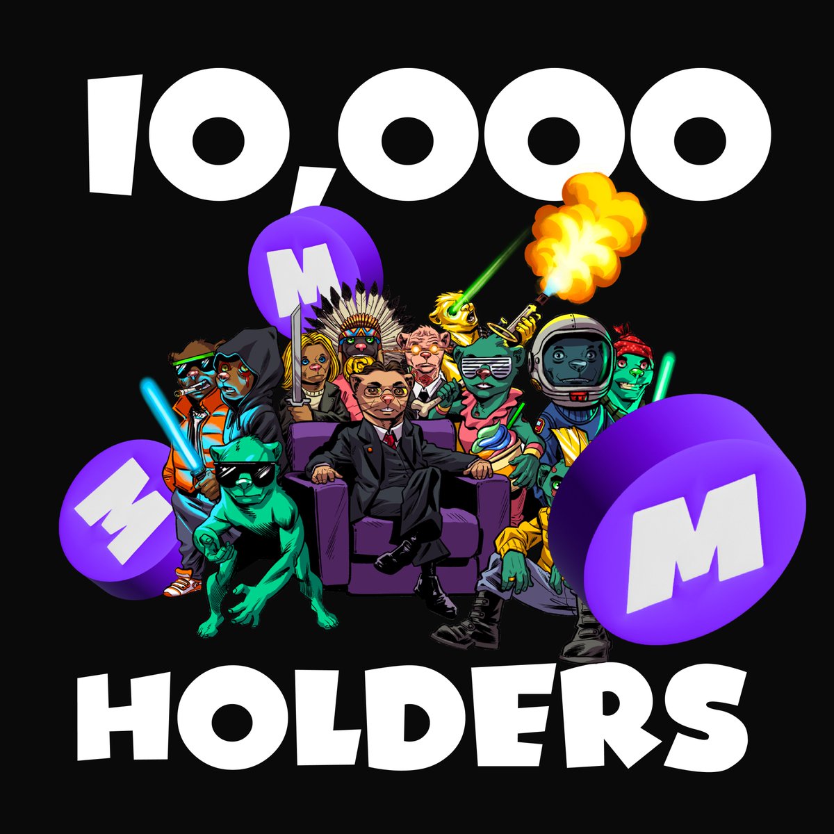 mong_coin's tweet photo. We want to thank each and every one our first 10,000 holders for making $MONG what it is today 🤌 https://t.co/vSFrSAJ35H