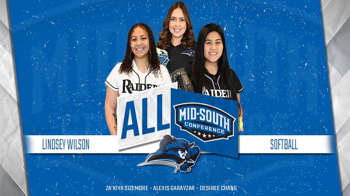 Over the last two days, the Mid-South Conference announced its All-Conference selections for the 2023 baseball and softball seasons!

⚾️ | bit.ly/42dp5M0
🥎 | bit.ly/42sNBrU

#GoBlueRaiders⚔️
