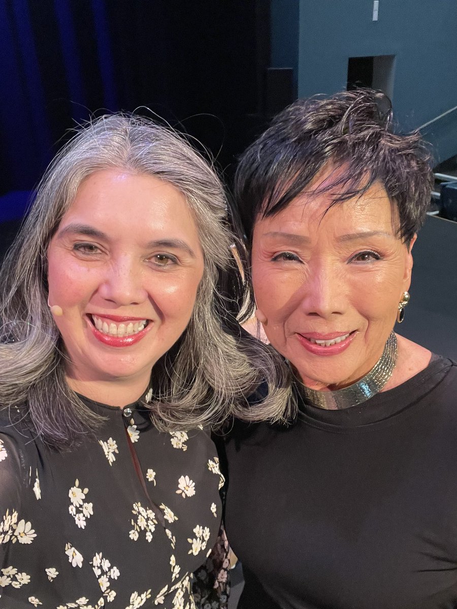 skimcess's tweet photo. Just about to start! You can still make it to the Clark County Library to hear my interview with Sue Kim of the Kim Sisters. https://t.co/St2v8EhcJH