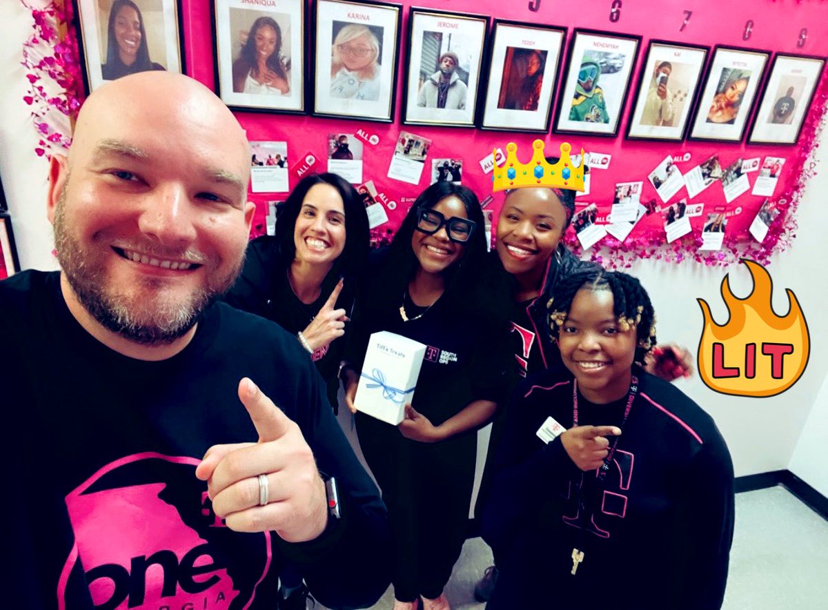 Shelly Ann and team Lavista Atlanta are All In on the Total Experience! Swing by to Go5G Plus‼️ @RyanShiell @JacksonTingley